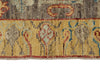3x10 Brown and Gold Turkish Oushak Rug