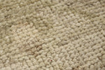 3x9 Gray and Ivory Turkish Oushak Runner