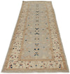 3x10 Gray and Ivory Turkish Oushak Runner