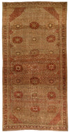 12x24 Red and Ivory Persian Rug