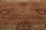 12x24 Red and Ivory Persian Rug