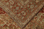 12x24 Red and Ivory Persian Rug