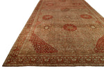 12x24 Red and Ivory Persian Rug