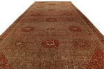 12x24 Red and Ivory Persian Rug