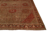 12x24 Red and Ivory Persian Rug