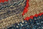 9x12 Blue and Multicolor Turkish Tribal Rug