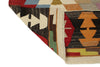 10x14 Ivory and Multicolor Turkish Tribal Rug