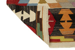 10x14 Ivory and Multicolor Turkish Tribal Rug