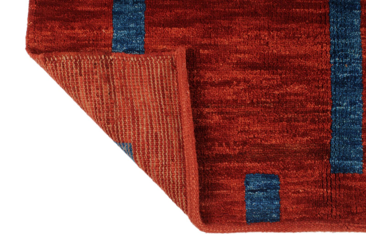 9x12 Red and Black Turkish Tribal Rug