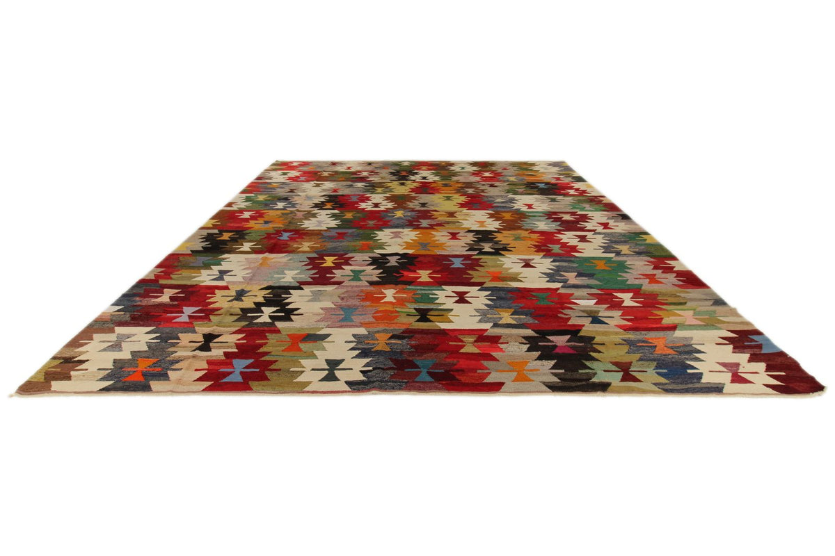 12x15 Multicolor Turkish Tribal Rug