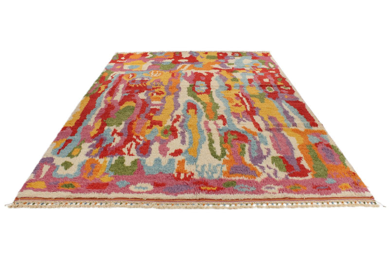 8x12 Multicolor Anatolian Tribal Rug