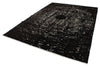 9x12 Black and Ivory Modern Contemporary Rug