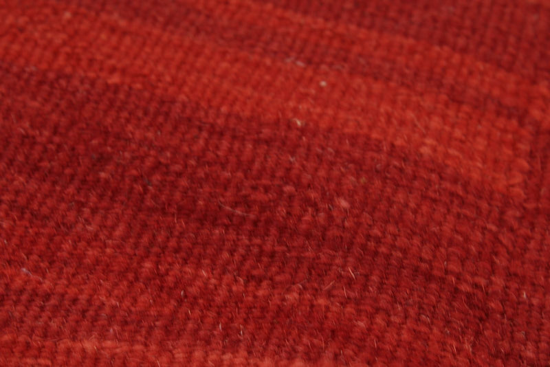 7x10 Red and Black Turkish Tribal Rug