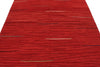 6x8 Red and Multicolor Turkish Tribal Rug