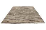 7x10 Beige and Multicolor Turkish Tribal Rug