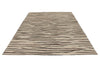 7x10 Beige and Multicolor Turkish Tribal Rug