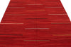 6x8 Red and Multicolor Turkish Tribal Rug