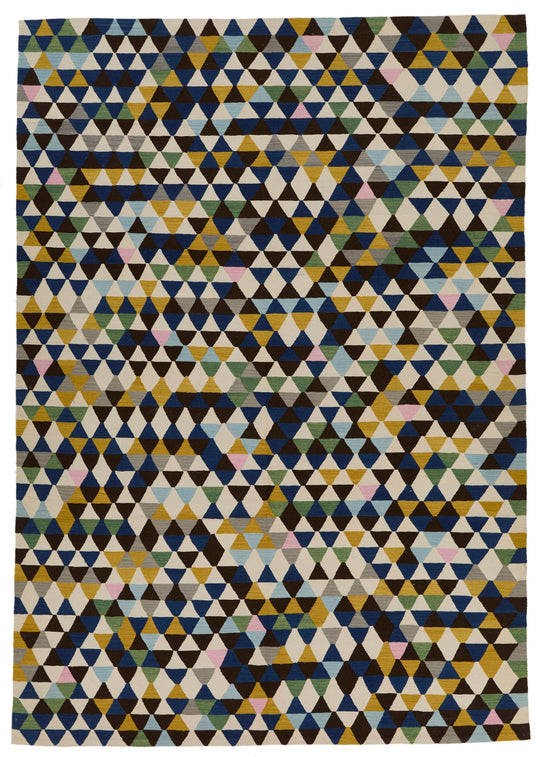 7x10 Multicolor Turkish Tribal Rug