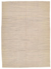 6x7 Beige Turkish Tribal Rug