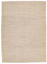 6x7 Beige Turkish Tribal Rug
