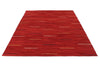 6x8 Red Turkish Tribal Rug