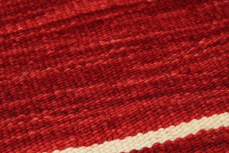 6x8 Red Turkish Tribal Rug
