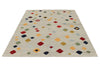 6x8 Gray and Multicolor Turkish Tribal Rug