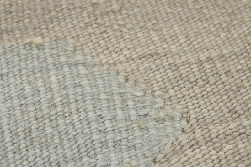 6x8 Gray and Multicolor Turkish Tribal Rug