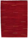 6x8 Red Turkish Tribal Rug