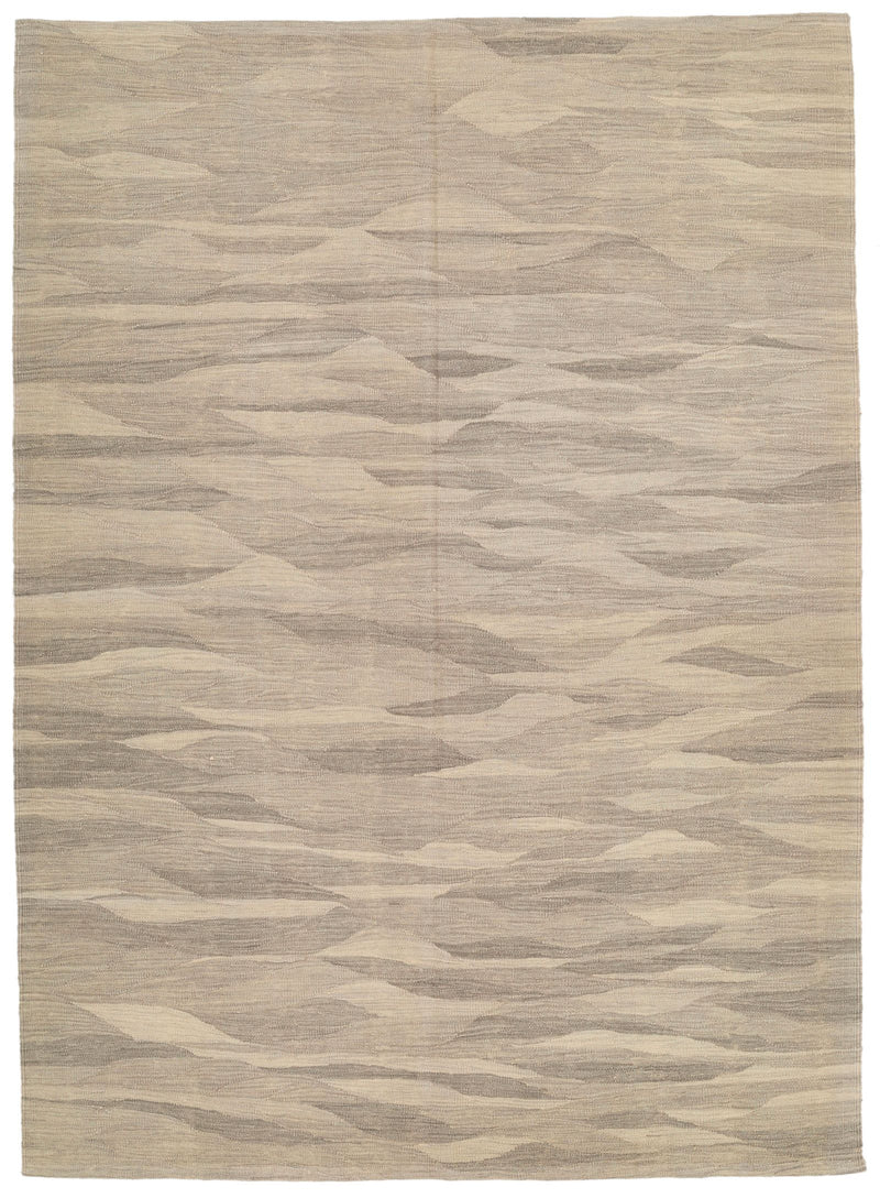 6x8 Gray Turkish Tribal Rug