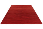 7x9 Red Turkish Tribal Rug