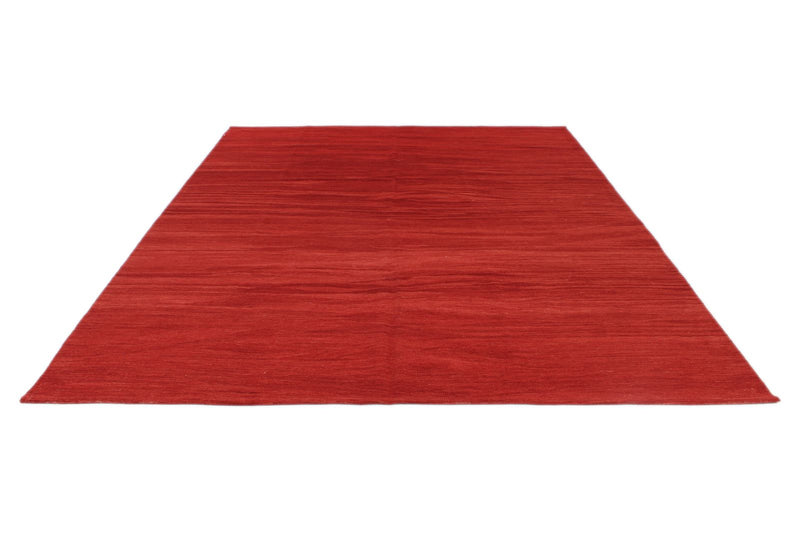 7x9 Red Turkish Tribal Rug