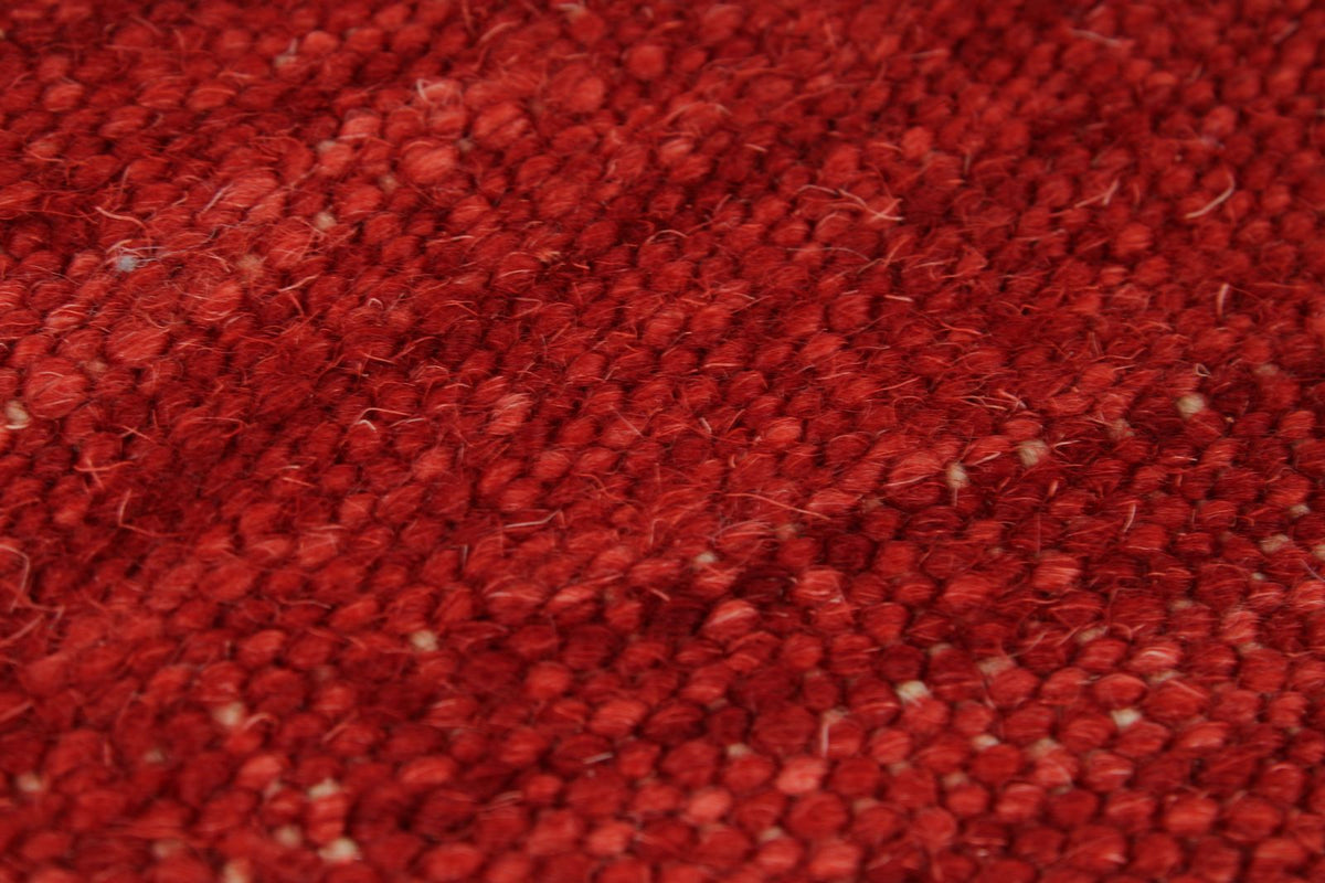 7x9 Red Turkish Tribal Rug