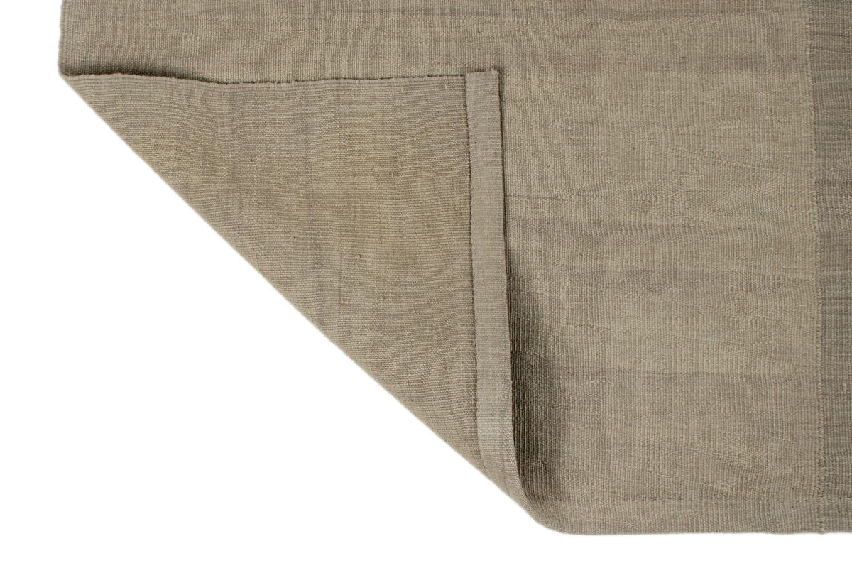 7x10 Gray and Brown Turkish Tribal Rug