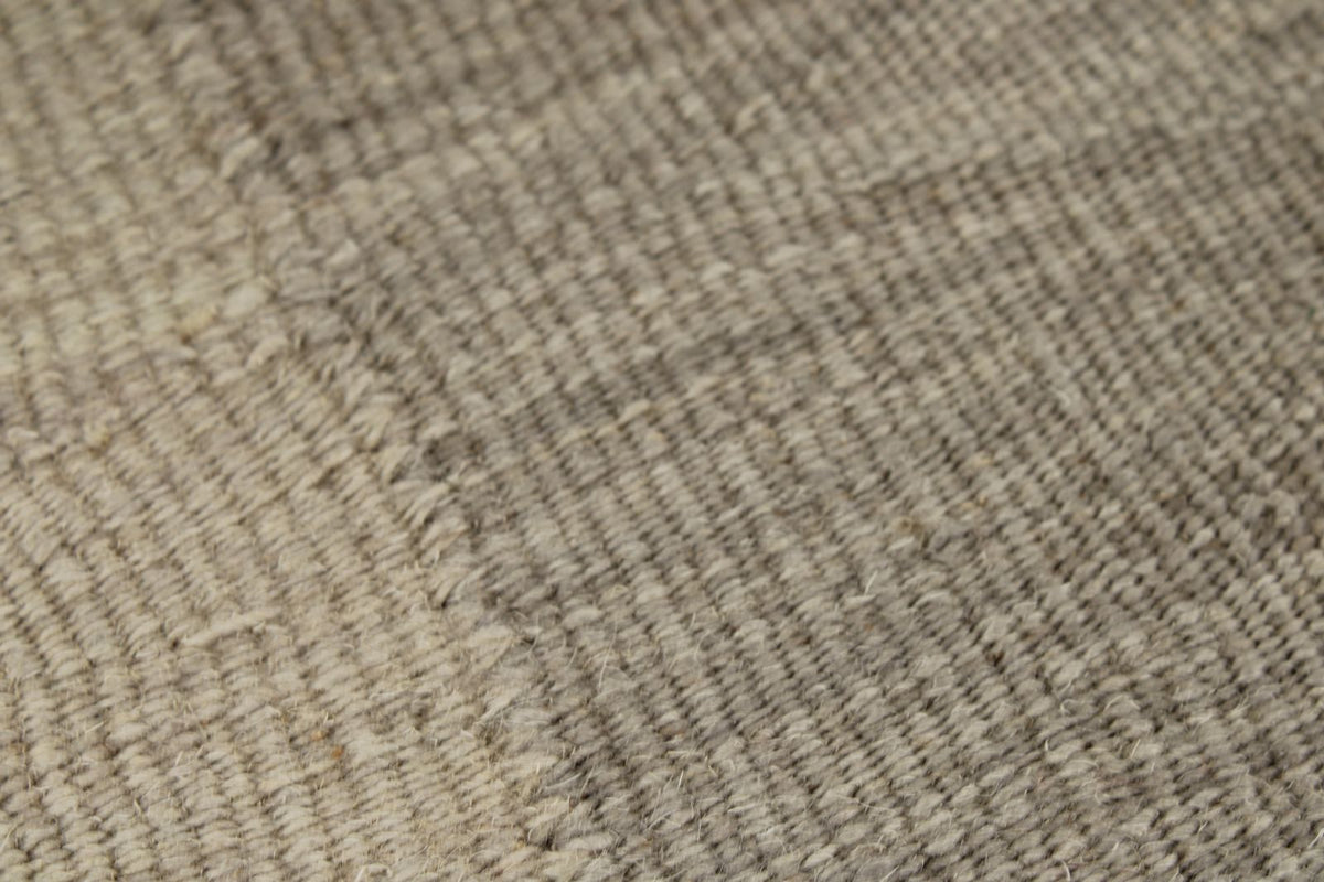 7x10 Gray and Brown Turkish Tribal Rug