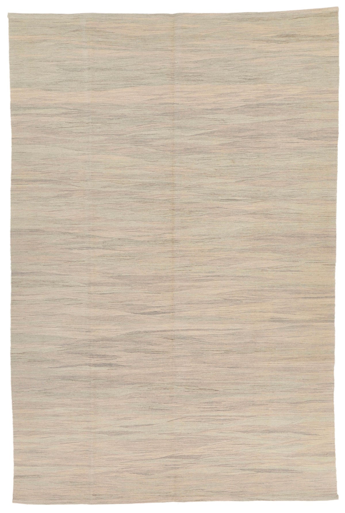 6x10 Gray Turkish Tribal Rug