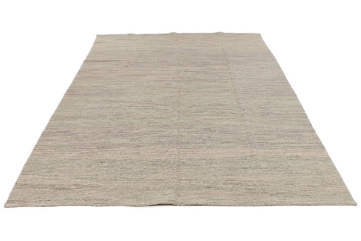 6x10 Gray Turkish Tribal Rug
