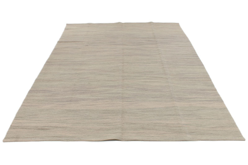 6x10 Gray Turkish Tribal Rug