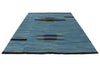 8x10 Blue and Brown Turkish Tribal Rug