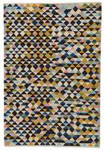 6x10 Multicolor Turkish Tribal Rug
