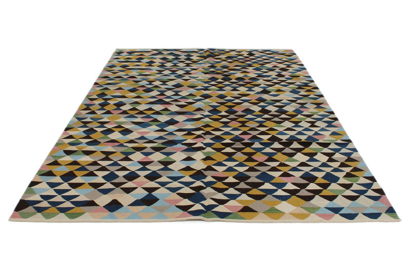 6x10 Multicolor Turkish Tribal Rug