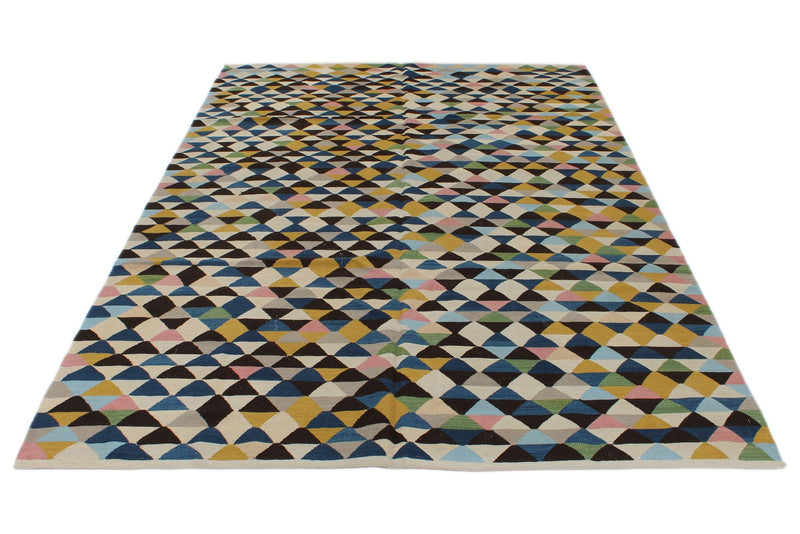 6x10 Multicolor Turkish Tribal Rug