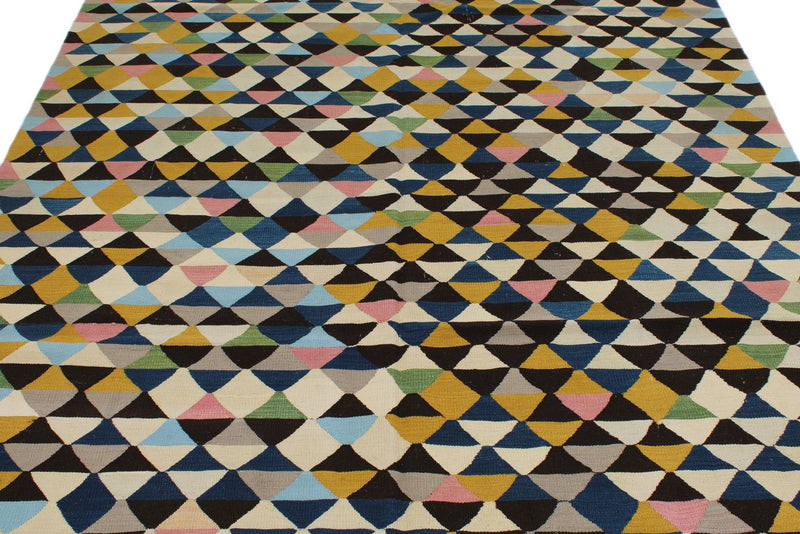 6x10 Multicolor Turkish Tribal Rug