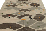 6x10 Gray Turkish Tribal Rug