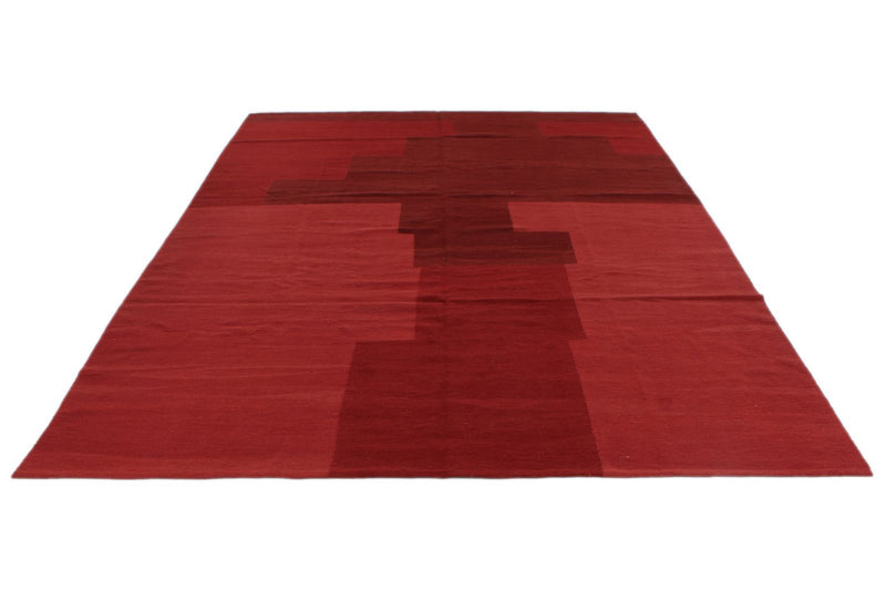 8x10 Red Turkish Tribal Rug