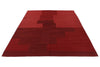 8x10 Red Turkish Tribal Rug
