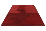 8x10 Red Turkish Tribal Rug