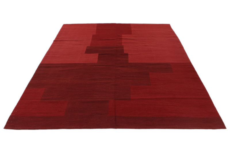 8x10 Red Turkish Tribal Rug