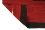 7x10 Red and Black Turkish Tribal Rug