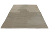7x10 Gray Turkish Tribal Rug